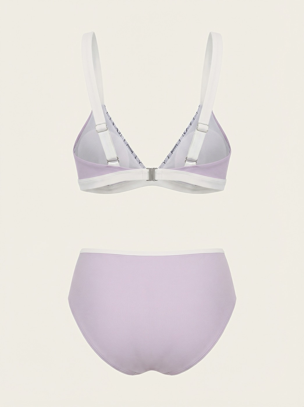 The Mosaic — Lavender Geometric Print Bikini - 02-pure-background-detail